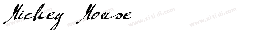 Mickey Mouse字体转换